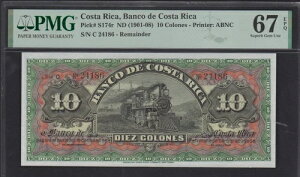 oREfERX^J 1901 - 1905 S174r 10 R PMG 67 EPQ B ugCvgbv|bv