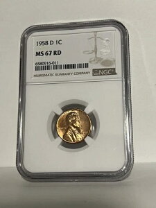 1958N D NGC MS67RD J[EEB[gEZg 1Zg