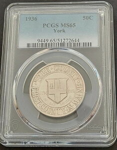 1936�N���[�N50C�APCGS MS 65�A�f���炵��GEM���#1941�A#62-14