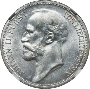 1915�N�A���q�e���V���^�C���i�����j�A���n��2���B�V���o�[ 2 �N���[�l�� �R�C���B NGC MS-63�I