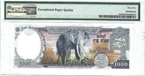 �l�p�[�� 1000���s�[ ND (1981-96) �L���O�r�����h�� P-36a �T�C�� 10 PMG 65EPQ ���Ɋ�