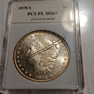 1878-S 1�h�� �����K����� BU LIKE PF