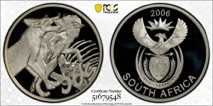 2006NAtJYubNobNhWbJ v[t 50Zg - PCGS PR69DCAM