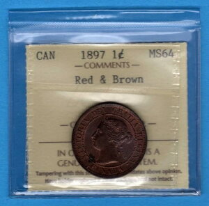 Ji_ 1897N 1Zg 1[WZgd - ICCS MS-64 RB