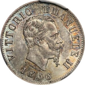 �C�^���A���� ���B�b�g�[���I�E�G�}�k�G�[��2�� 1866-M-BN 50�Z���g�G�V�~��� PCGS MS62