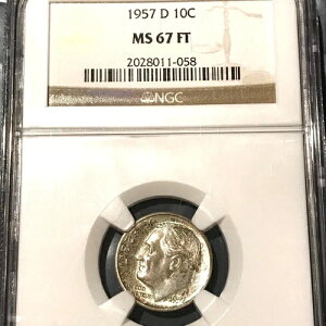 1957N D [Yxg _C NGC MS67 tB[g tg[` FB toh T99