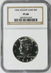 1964�N �A�N�Z���g�E�w�A�E�v���[�t �P�l�f�B�E�V���o�[�E�n�[�t�h�� NGC PF68�B�z���C�g�E�T�[�t�F�X!!