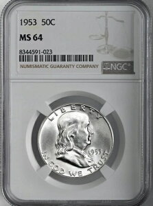 1953-P 50Zg tN Vo[ n[th tBftBA NGC MS64 #8344591-023