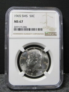 1965N SMS XyV~gZbg PlfB n[t_[ 50Zg NGC MS 67