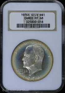 1974-S 1h v[t AC[n[uACNv NGC PF 68 JI | g[ PR