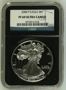 2000N P EAGLE S$1 NGC PF 69 EgJI NGC-3915013-018AubNRA