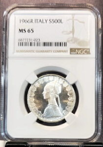 1966N C^A Vo[ 500 S500L lbTX  NGC MS 65 󏭕 BU
