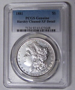 PCGS XF ڍ 1881-P K tBftBAǃRC #41423648
