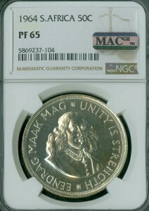 1964N AtJ  50Zg NGC PF65 MAC X|bgX *
