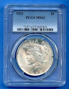1922 P PCGS MS63 s[XVo[h 1h čǃRC 1922-P MS-63 uXgzCg