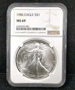 1986N AJ Vo[ C[O NGC MS 69 uCgzCg m[X|bg 5001