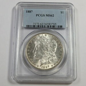 1887 P PCGS MS62 - ␻Kh 1h čRC #50945A