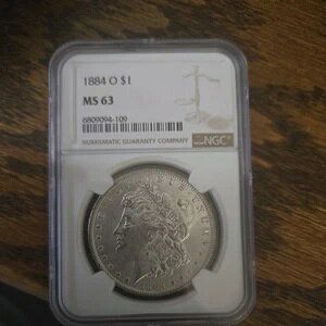 1884-O MS63 K NGC