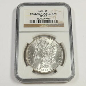 1887 NGC MS62 }N[RNV - ␻Kh - 1hčRC #49198A