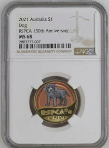 2021N I[XgA 1h RSPCA 150NLO -  - NGC MS68 - POP