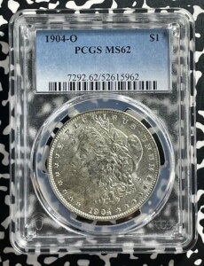 1904N AJ 1h KE_[ PCGS MS62 bgԍ G422 Vo[If炵UNCI