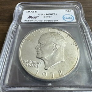 1972N S MS67+ AC[n[ 1h݁BɊ󏭂ȃO[hB