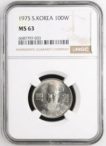 ؍ 100EH 1975 NGC MS 63