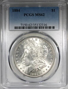 1884N KE_[ PCGS MS62 tbV[zCgRC PQ+
