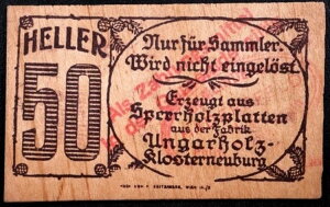 n[_[tFg 1920 XX-AX^v!ؐ NOTGELD 50 Heller IWi I[XgA