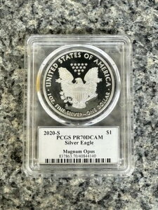 2020 S PCGS PR70DCAM �A�����J���V���o�[�C�[�O���A�}�O�i���E�I�[�p�X�E���K�V�[�G�f�B�V����