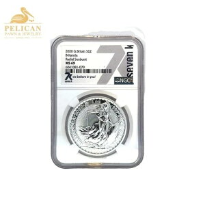 2020�N ���ˏ�T���o�[�X�g �C�M���X 2�|���h ��� MS69 (rl kp) (PDS036432)