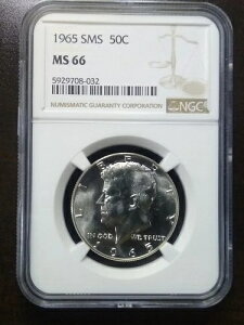 1965N PlfB n[th UNC NGC MS 66 SMS ݁AJFK 50Zg 50Zg