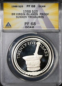 1988�N 25�h�� �v���[�t �T���P�� �g���W���[ PF 68 DCAM �V�i ANACS # 7625899 + �{�[�i�X