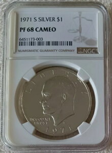 1971-S AC[n[݃v[t NGC PF68 JI