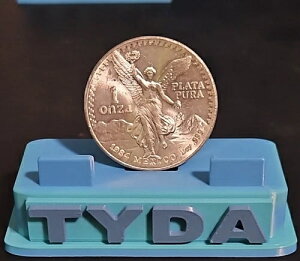 1984 メキシコ 1 オンス シルバー リベルタ ウナ オンザ プラタ プラ .999 ファイン カプセル入り