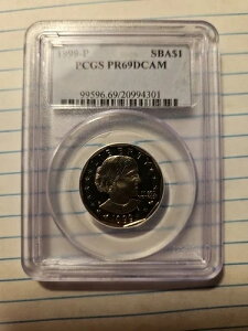 1999-P $1 PCGS PR69 DCameoBveBEfB[vEJIEX[UEBEA\j[E_[B(824145)