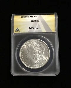 1889 ANACS MS 62 K݁AAJO 1h
