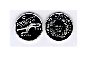 gR 750,000  1996  UNC tX 1998 [hTbJ[`sI