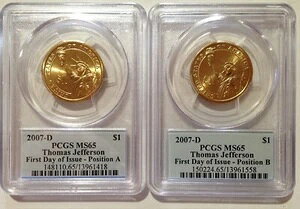2007D WFt@[\ vWfV V[Y FDOI FYOI PCGS MS 65 |WV A  B
