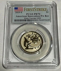 2019 S $1 AJECmx[VE_[ o[XEv[t PA |I PCGS PR70 Pop 802