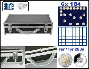 �R�C���P�[�X 5 10 DM�L�O�R�C�� ALU SAFE 268-184 �_�C�������h 288���p-