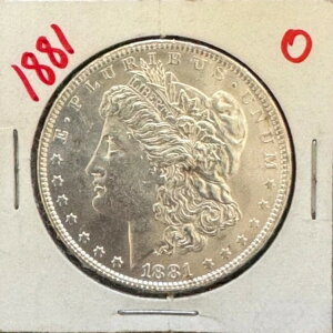 1881 O �����K���h�� 1�h�� ��� �č������� #18 BU MS ������ 1881-O