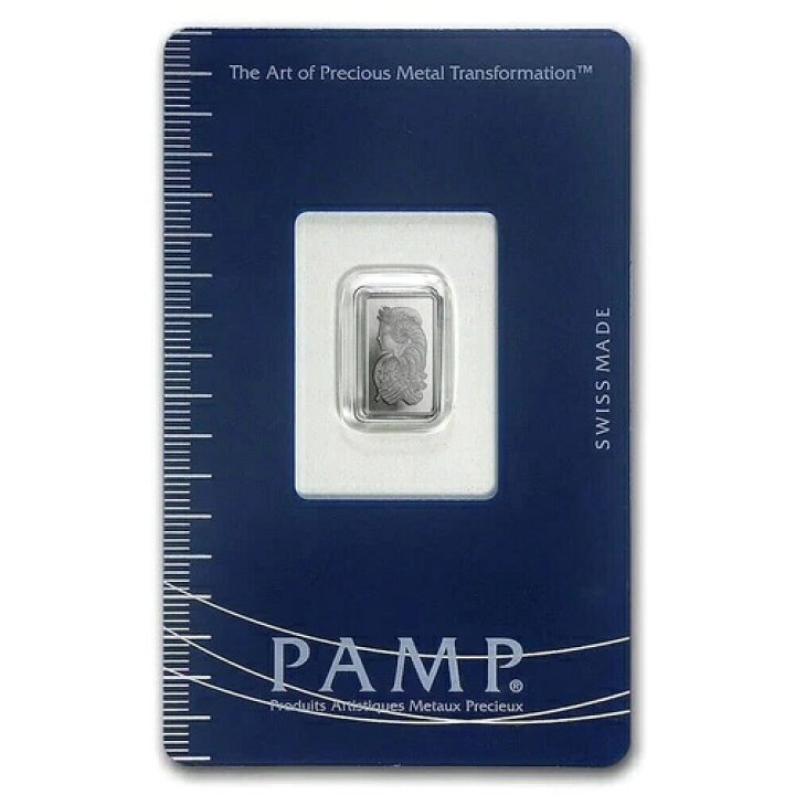 楽天市場】PAMP スイス 1グラム パラジウムバー .9995 純度パラジウム 