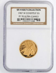 US Vault 1987-W @200NLO .900  NGC PF70 EgJI