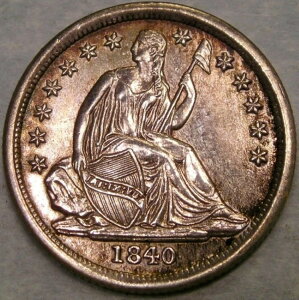 1840�N ���o�e�B���� ��� 10�Z���g�d�� ���ɑ�_�őN���A�����Ė��͂ɂ��ӂ�A�󏭉��l�̍�������