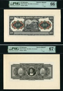 GToh 1922 10 RY S112P1,2 v[t PMG 66, 67 EPQ GEM UNC