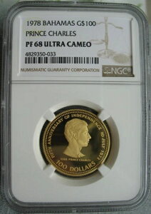 1978�N �o�n�} 100�h������ NGC PF-68 Ult.Cameo �v�����X�`���[���Y