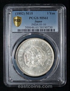 PCGS MS61 1882 (M15) { v[t̂悤ȕ\