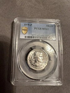 1979-P SBA$1 �X�[�U���EB�E�A���\�j�[�E�_���[ PCGS�F��i���Ƒ��S���ւ̃M�t�g�j