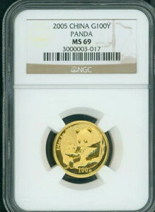 2005 �N�S�[���h ������ �p���_ 1/4 �I���X NGC MS69 ���� 100Y 100 ���R�C�� !!!